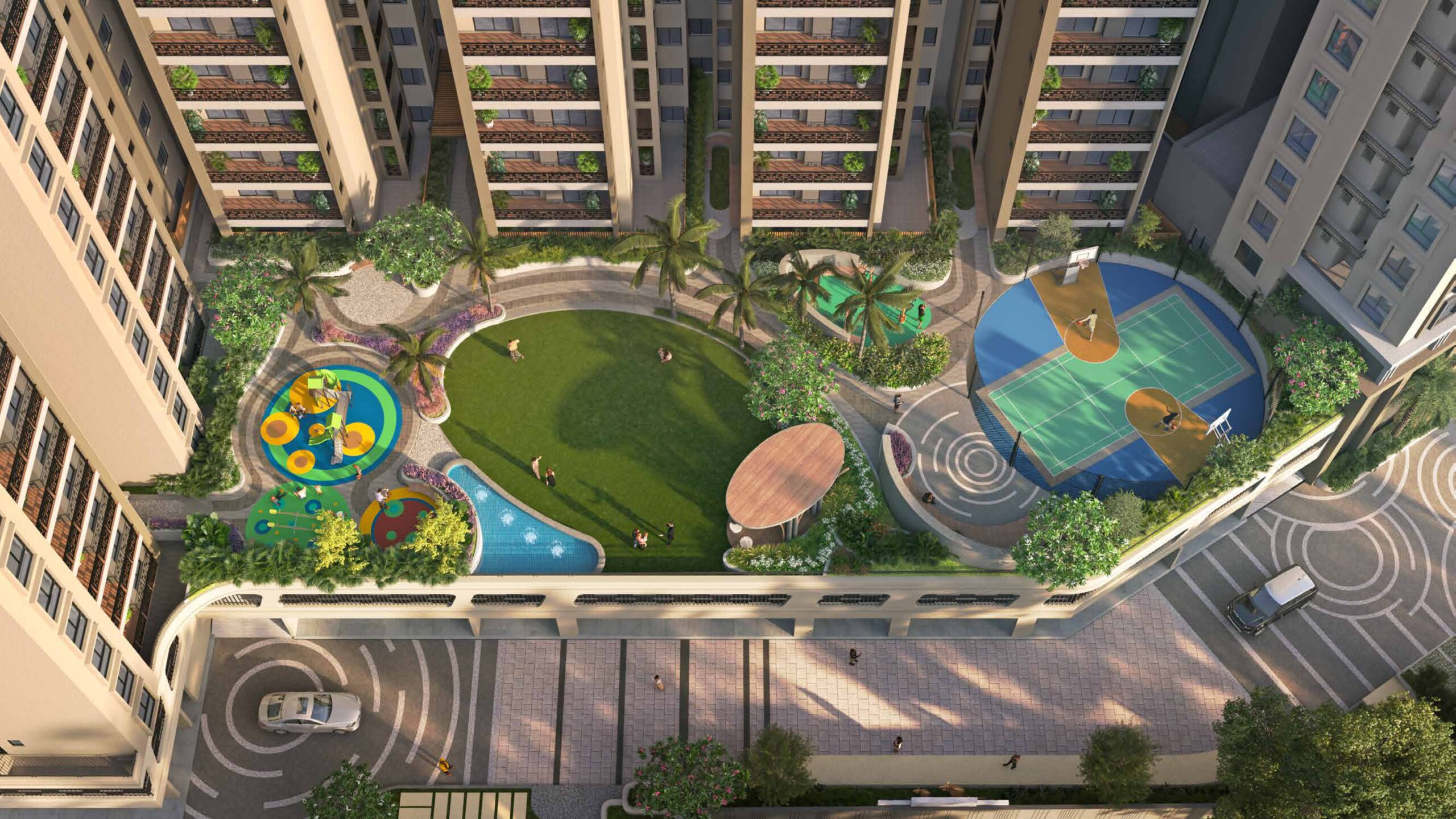 3 BHK Apartments in Trisulia